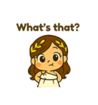 国境を越える愛 – ギリシャの女神（個別スタンプ：28）