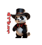 紳士パンダの日常（個別スタンプ：12）