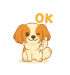耳たれパピヨンのロイくん（個別スタンプ：11）