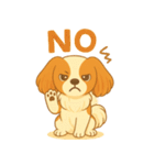 耳たれパピヨンのロイくん（個別スタンプ：12）