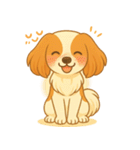 耳たれパピヨンのロイくん（個別スタンプ：23）