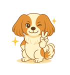 耳たれパピヨンのロイくん（個別スタンプ：27）