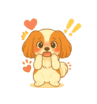 耳たれパピヨンのロイくん（個別スタンプ：32）