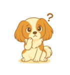 耳たれパピヨンのロイくん（個別スタンプ：36）