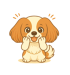耳たれパピヨンのロイくん（個別スタンプ：38）