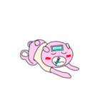 アップルちゃん(ピンクのクマ)（個別スタンプ：16）