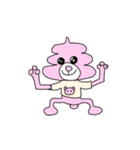 アップルちゃん(ピンクのクマ)（個別スタンプ：19）