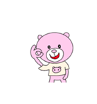 アップルちゃん(ピンクのクマ)（個別スタンプ：22）