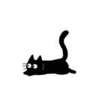 家にいる黒猫（個別スタンプ：15）