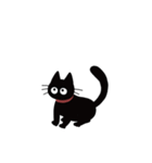 家にいる黒猫（個別スタンプ：16）