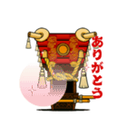 ふとん太鼓スタンプ②（個別スタンプ：25）