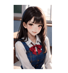 清純な少女写真（個別スタンプ：3）