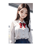 清純な少女写真（個別スタンプ：5）
