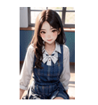 清純な少女写真（個別スタンプ：6）