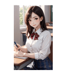 清純な少女写真（個別スタンプ：20）