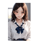 清純な少女写真（個別スタンプ：22）