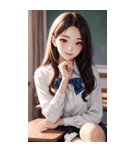清純な少女写真（個別スタンプ：31）