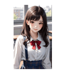 清純な少女写真（個別スタンプ：35）