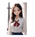 清純な少女写真（個別スタンプ：39）