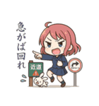 ことわざでツッコム女（個別スタンプ：5）