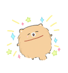 豆ポメ 日常スタンプ（個別スタンプ：15）