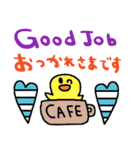 nenerin日常会話スタンプ日本語英語3気遣い（個別スタンプ：24）