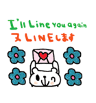 nenerin日常会話スタンプ日本語英語3気遣い（個別スタンプ：40）