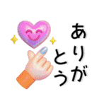 きらきら❤️大人かわいいスタンプ（個別スタンプ：3）