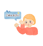 育児がもっと助かる♡手話スタンプ（個別スタンプ：9）