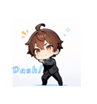 プチ男子の感情100%の日常！英語ver.（個別スタンプ：22）