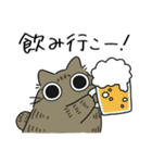 ねこぽっくるキジトラ【友達】（個別スタンプ：10）