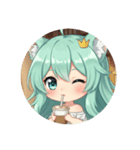 プレミアムウインクみなみちゃんスタンプ（個別スタンプ：2）