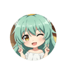 プレミアムウインクみなみちゃんスタンプ（個別スタンプ：10）