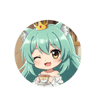 プレミアムウインクみなみちゃんスタンプ（個別スタンプ：11）