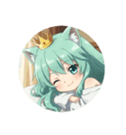 プレミアムウインクみなみちゃんスタンプ（個別スタンプ：15）
