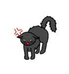 ゆるーい黒猫ちゃん（個別スタンプ：9）