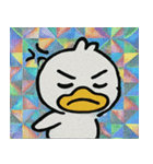 キラキラシール風アヒル@SFW（個別スタンプ：2）