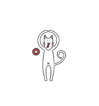普段使い ねこ（個別スタンプ：19）