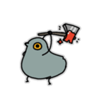 鳩とかにのスタンプ（個別スタンプ：13）