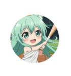 プレミアム野球みなみちゃんスタンプ（個別スタンプ：19）