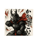 昆虫擬人化1 江戸時代風（個別スタンプ：32）
