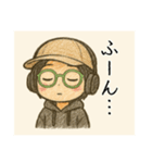 秋のクレヨンお母さんの日常会話（個別スタンプ：9）