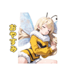 女王蜂の美しきスタンプ（個別スタンプ：7）