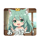 精霊みなみちゃんの日常（個別スタンプ：6）