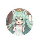 精霊みなみちゃんの日常プレミアム（個別スタンプ：2）