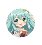 精霊みなみちゃんの日常プレミアム（個別スタンプ：11）