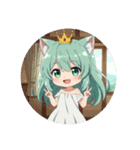 精霊みなみちゃんの日常プレミアム（個別スタンプ：13）