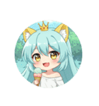 精霊みなみちゃんの日常プレミアム（個別スタンプ：31）