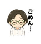 夏の暑い中で日常会話を楽しむお母さん（個別スタンプ：10）
