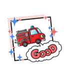 消防車LINEスタンプ（個別スタンプ：12）